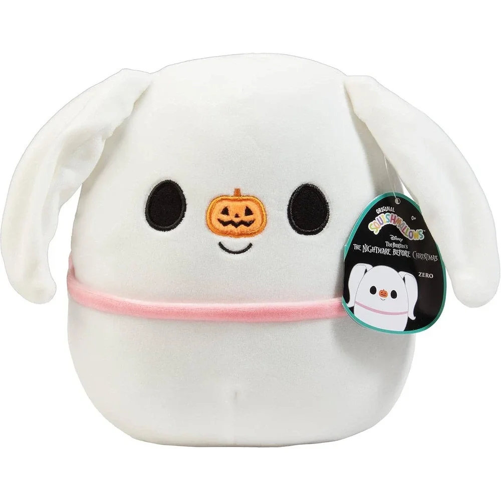 Squishmallows Disney Nightmare Before Christmas Zero Pumpkin Plush 8 inch-NWT - Picture 1 of 4